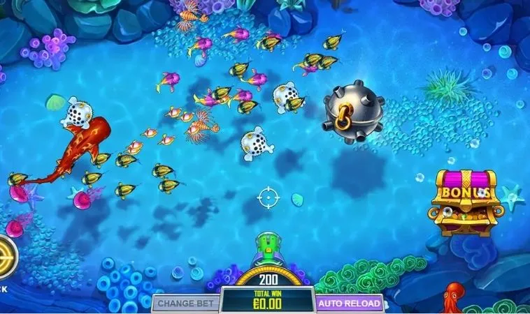 Giao diện chơi Bắn Cá Vua Hải Tặc tại K9WIN