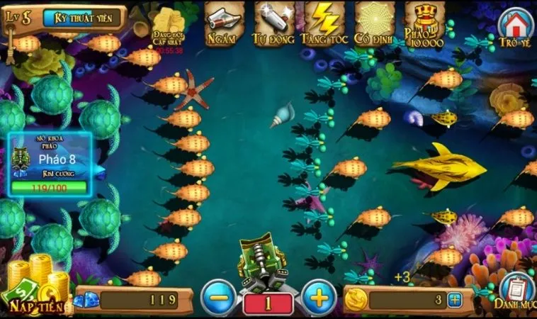 Chiến thuật chơi săn cá hiệu quả trong game Bắn Cá Đại Chiến B52 tại K9WIN