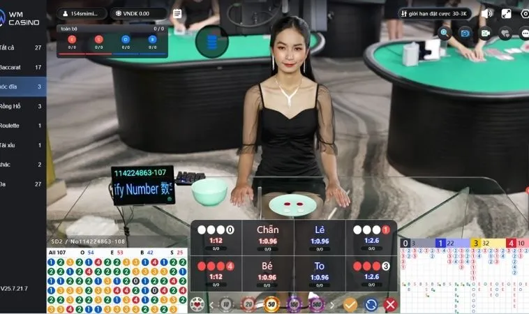 Bàn cược Xóc Đĩa tại K9WIN