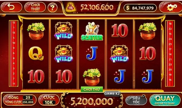 Đồ họa game Nổ Hũ Thần Tài tại K9WIN thiết kế đẹp, bắt mắt