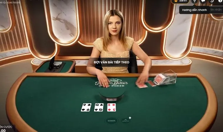 Giao diện chơi Xì Tố tại K9WIN